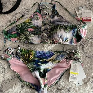 Two piece bathing suit